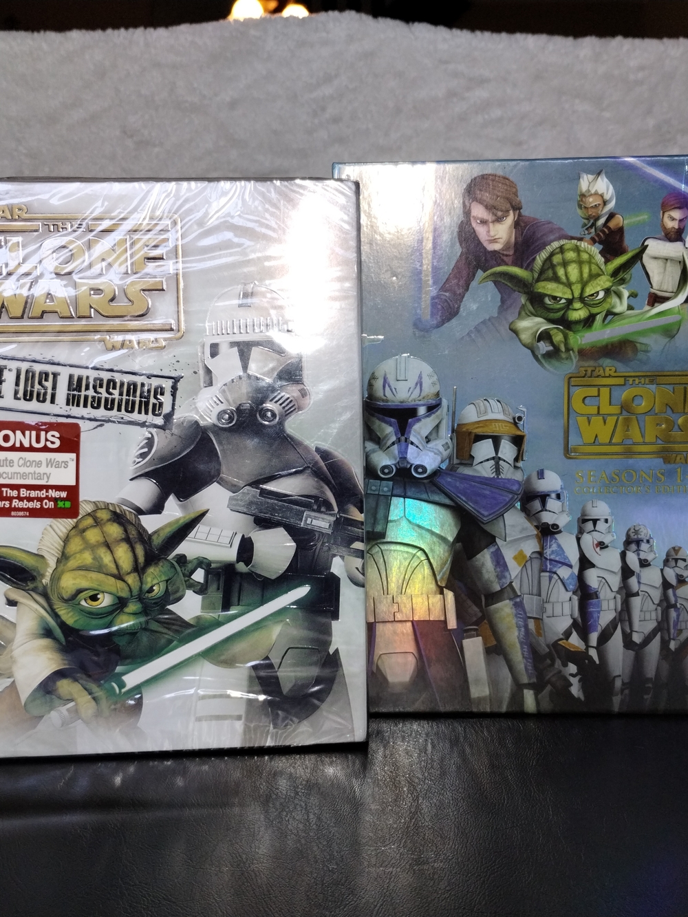 Star Wars The Clone Wars Seasons 1-5 DVD Box Set Bonus Book And Lost Missons